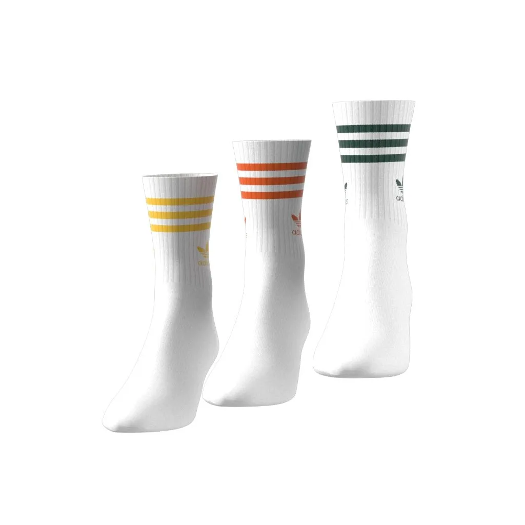 Adidas 3pack Socks White/Gold /Orange IU2661