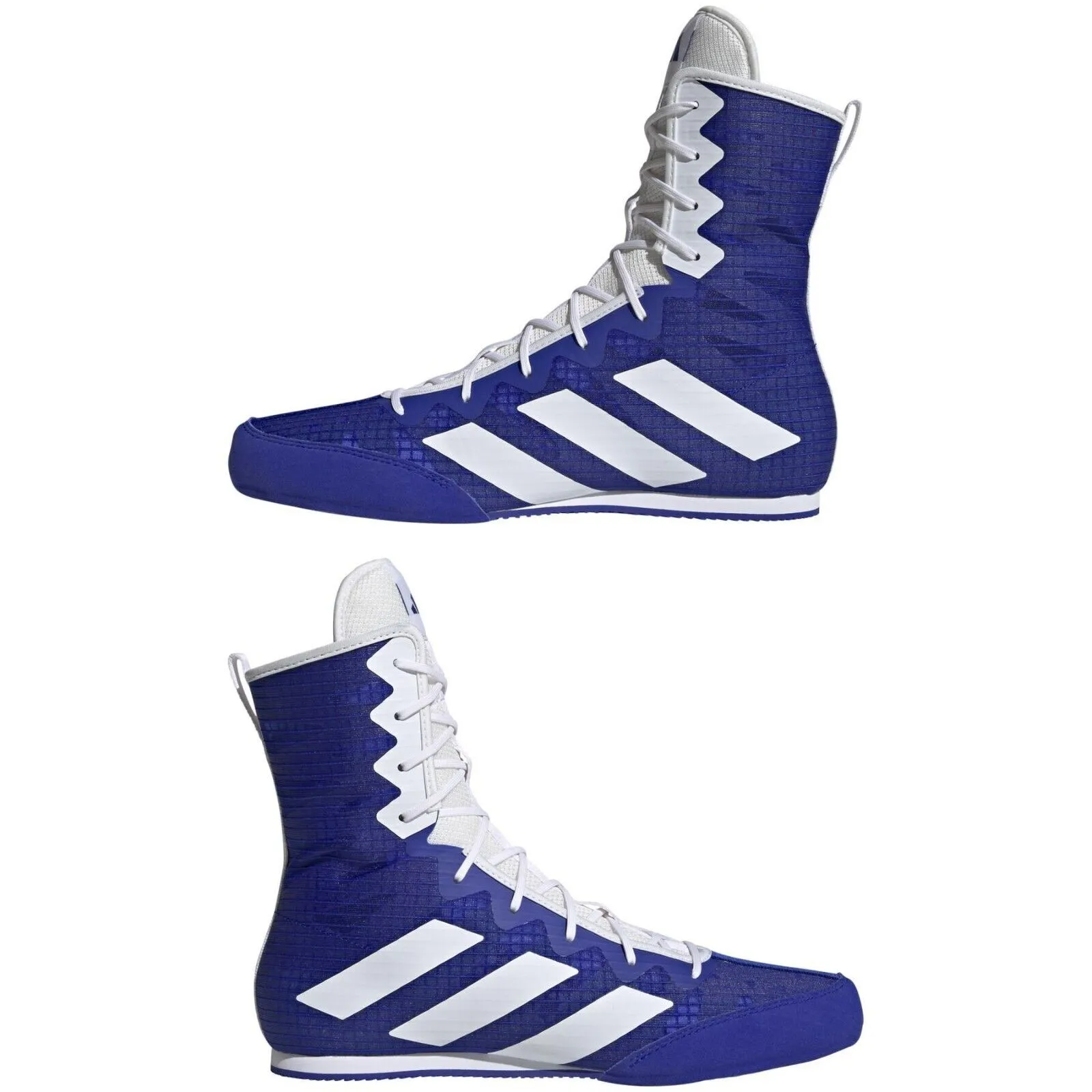 adidas Box Hog 4 Boxing Boots Blue & White