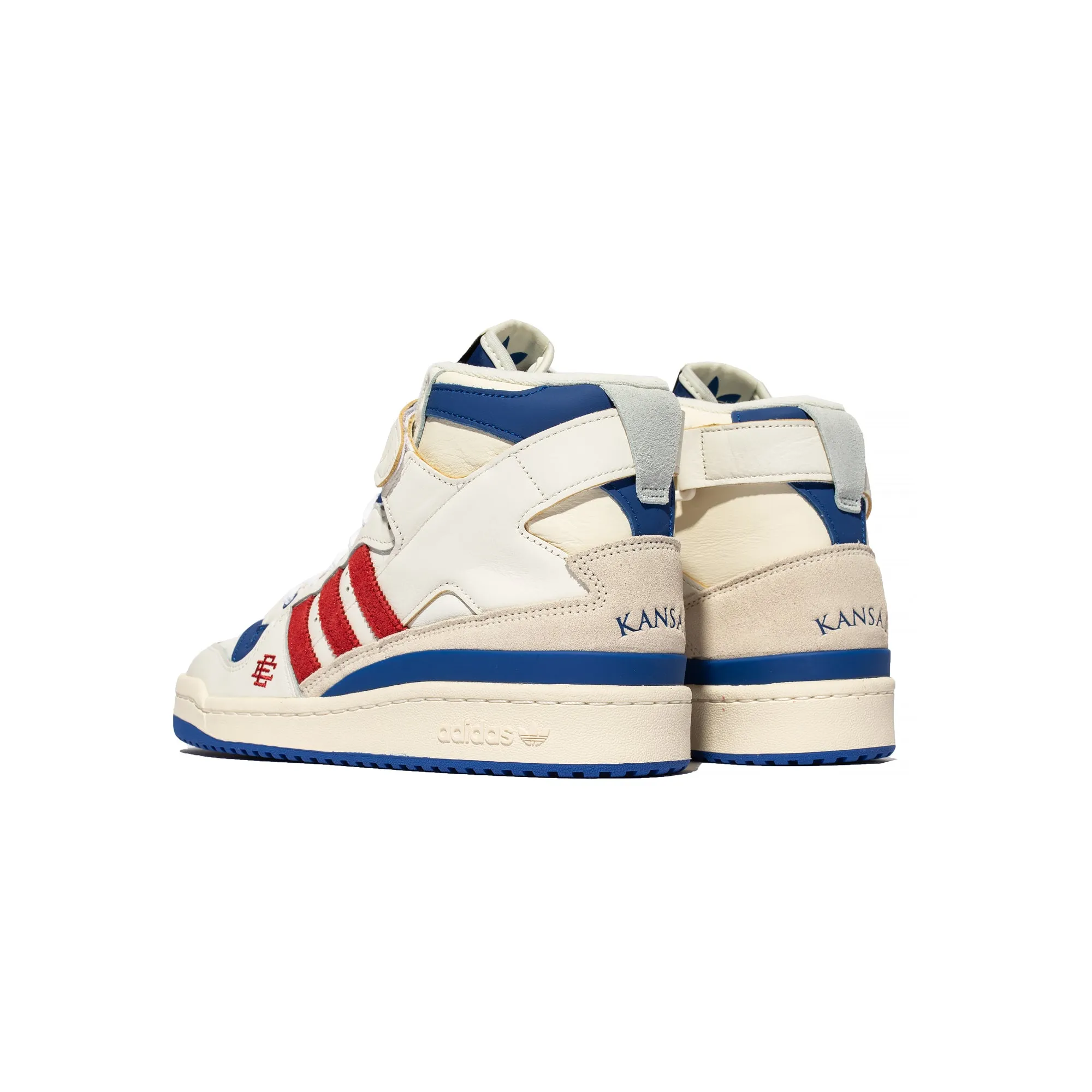 Adidas Mens Forum 84 High X EE Shoes 'Cloud White/Royal Blue/Power Red'