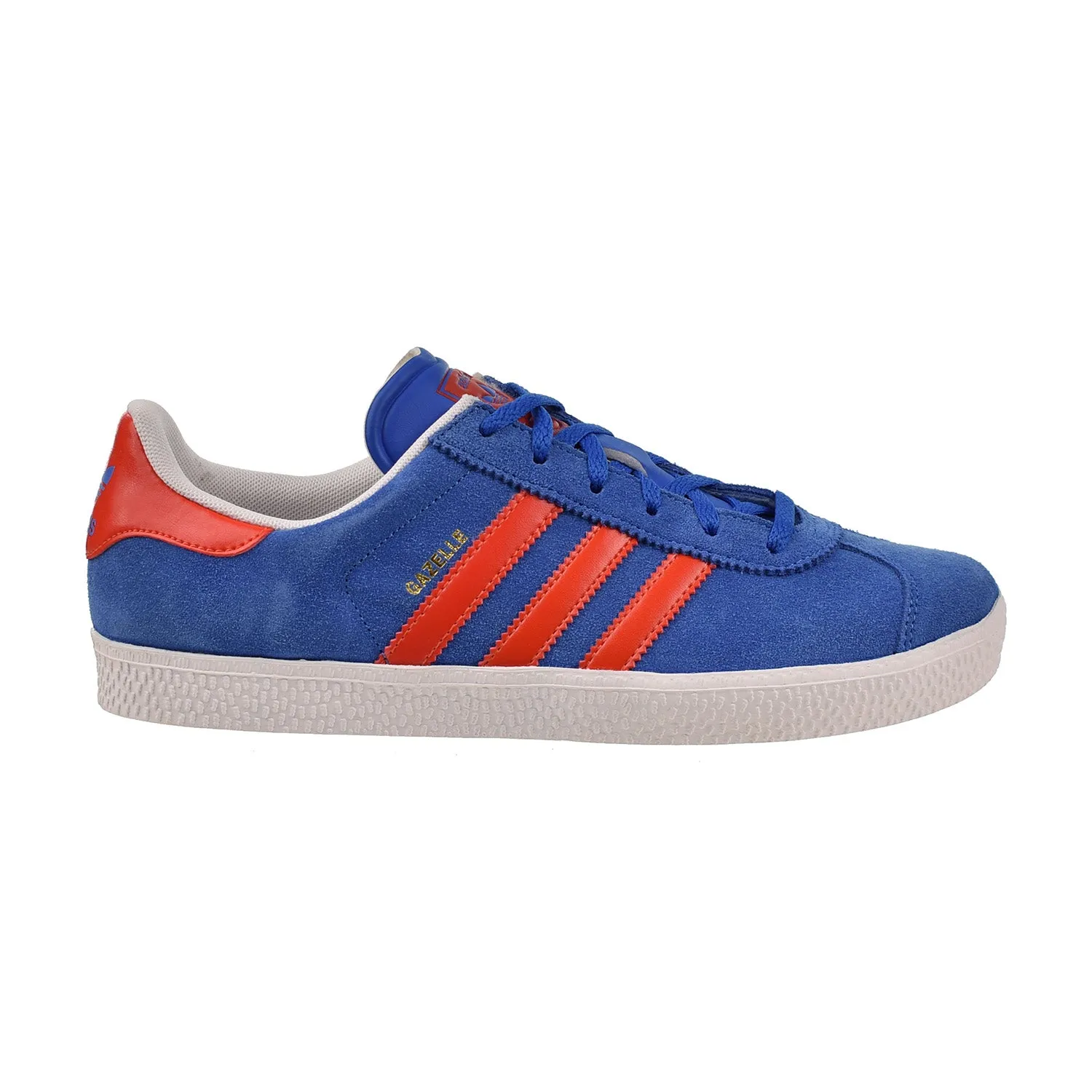 Adidas Original Gazelle 2 J Suede Big Kids' Shoes Blue-Red