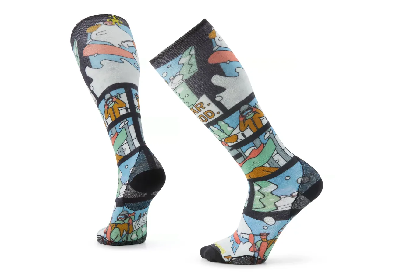 Adventure Print Ski TC Sock Men's