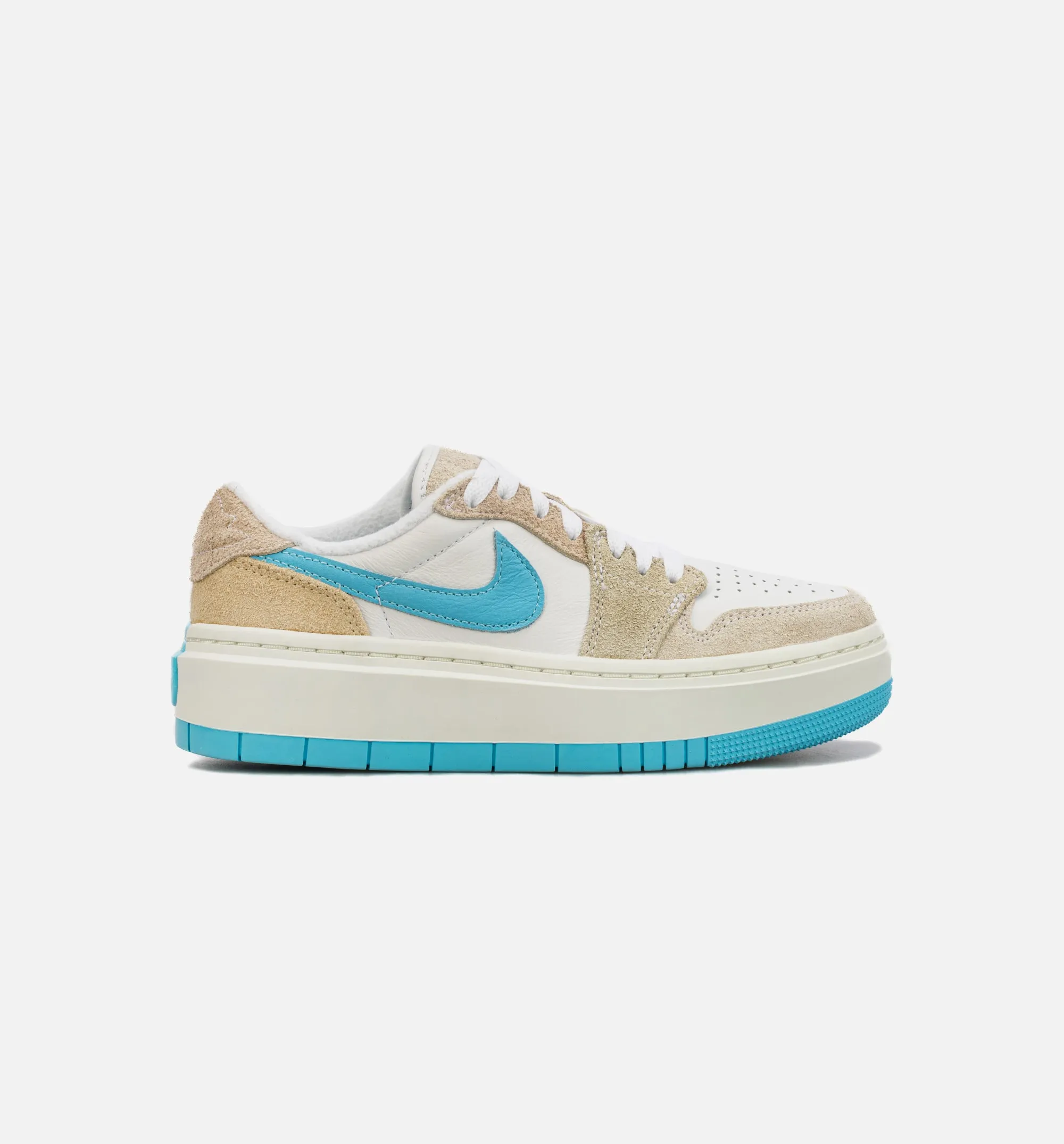 Air Jordan 1 Elevate Low Salt Lake City Womens Lifestyle Shoe - Beige/Blue