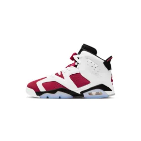 Air Jordan Kids 6 Retro GS 'Carmine' Shoes