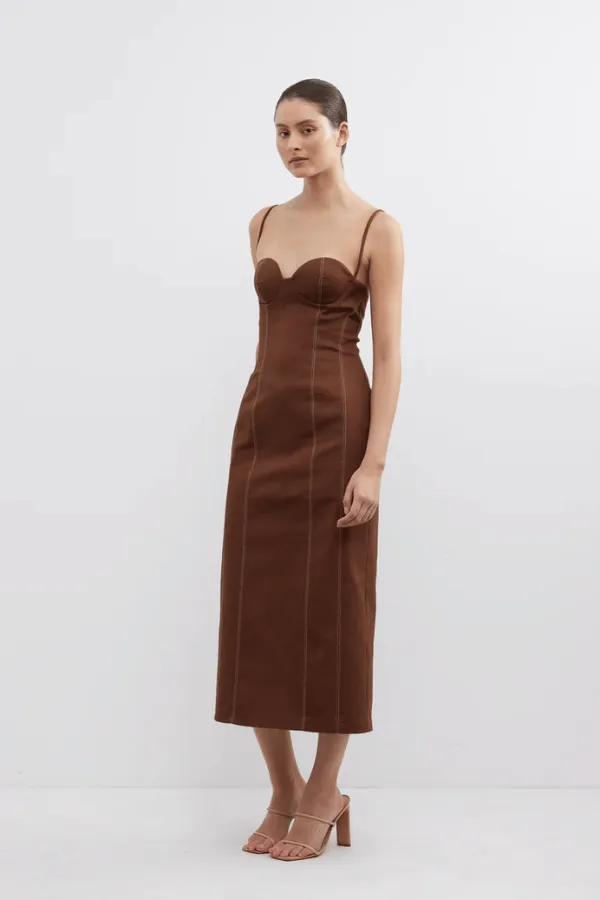 Aldo Midi Dress Fudge