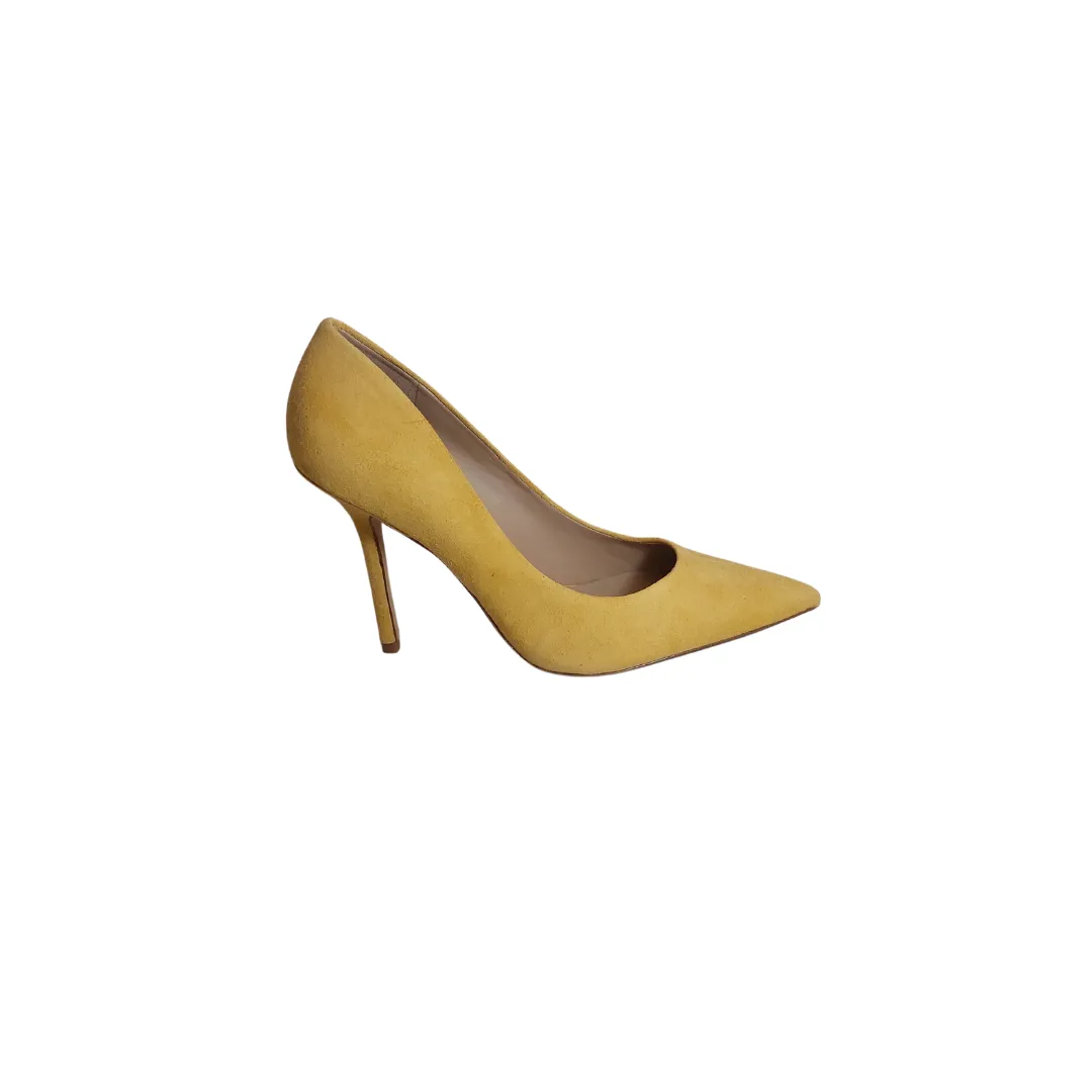 ALDO Yellow Suede Sophy Pointed Pumps | Like new |