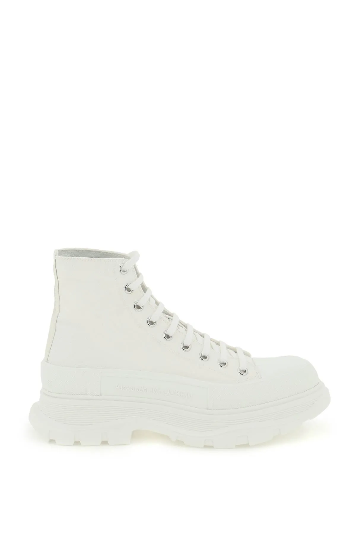 ALEXANDER MCQUEEN tread slick boots