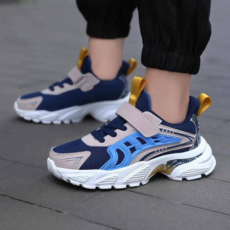 AN449 Casual Sports Sneakers for Boys: Fashionable, Comfortable Children's Shoes