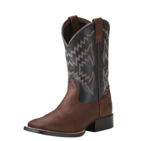 Ariat Tycoon Kid's Western Boot Brazen Brown