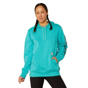 Ariat Women's Rebar Graphic Hoodie - Latigo Bay Heather