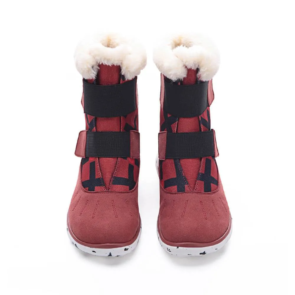 Ashmole Boots Red Kids