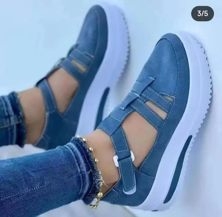 Ashore Shop Casual Female Sneakers Platform Women's Shoes 2023   Lightweight