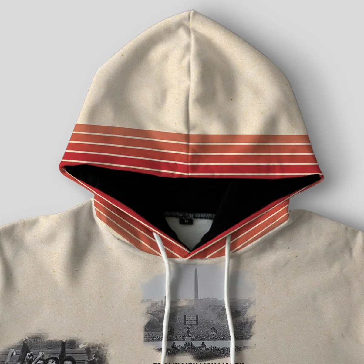 Black History Timeline All-over Hoodie