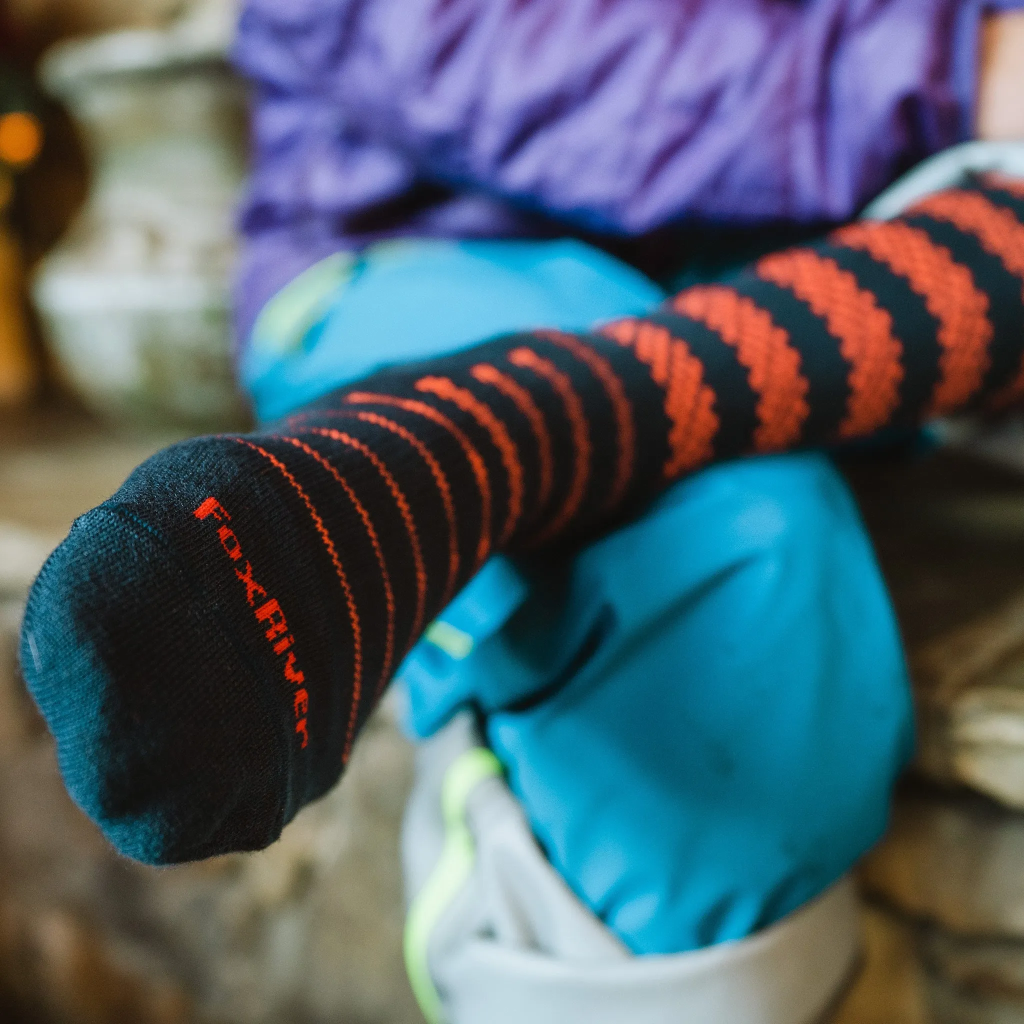 Chatter Ultra-Lightweight Over-the-Calf Ski and Snowboard Sock