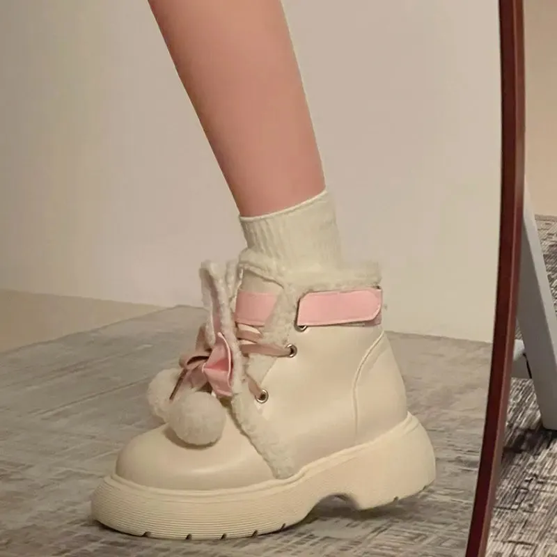 Cute Bunny Boots Shoes