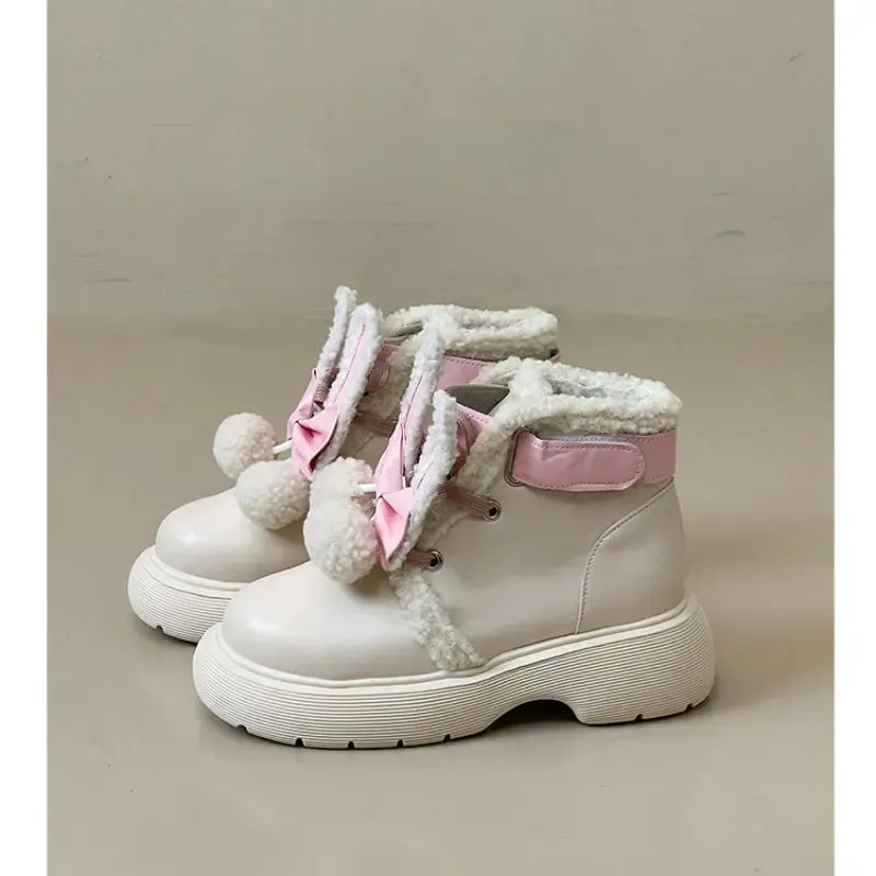 Cute Bunny Boots Shoes