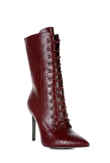 Elia Lace Up Boots