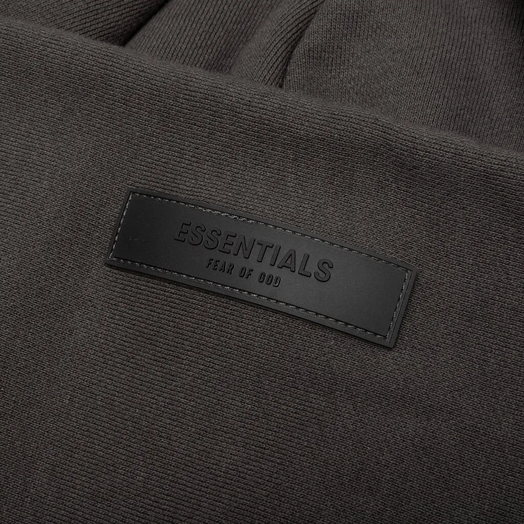 Essentials Relaxed Hoodie - Off-Black