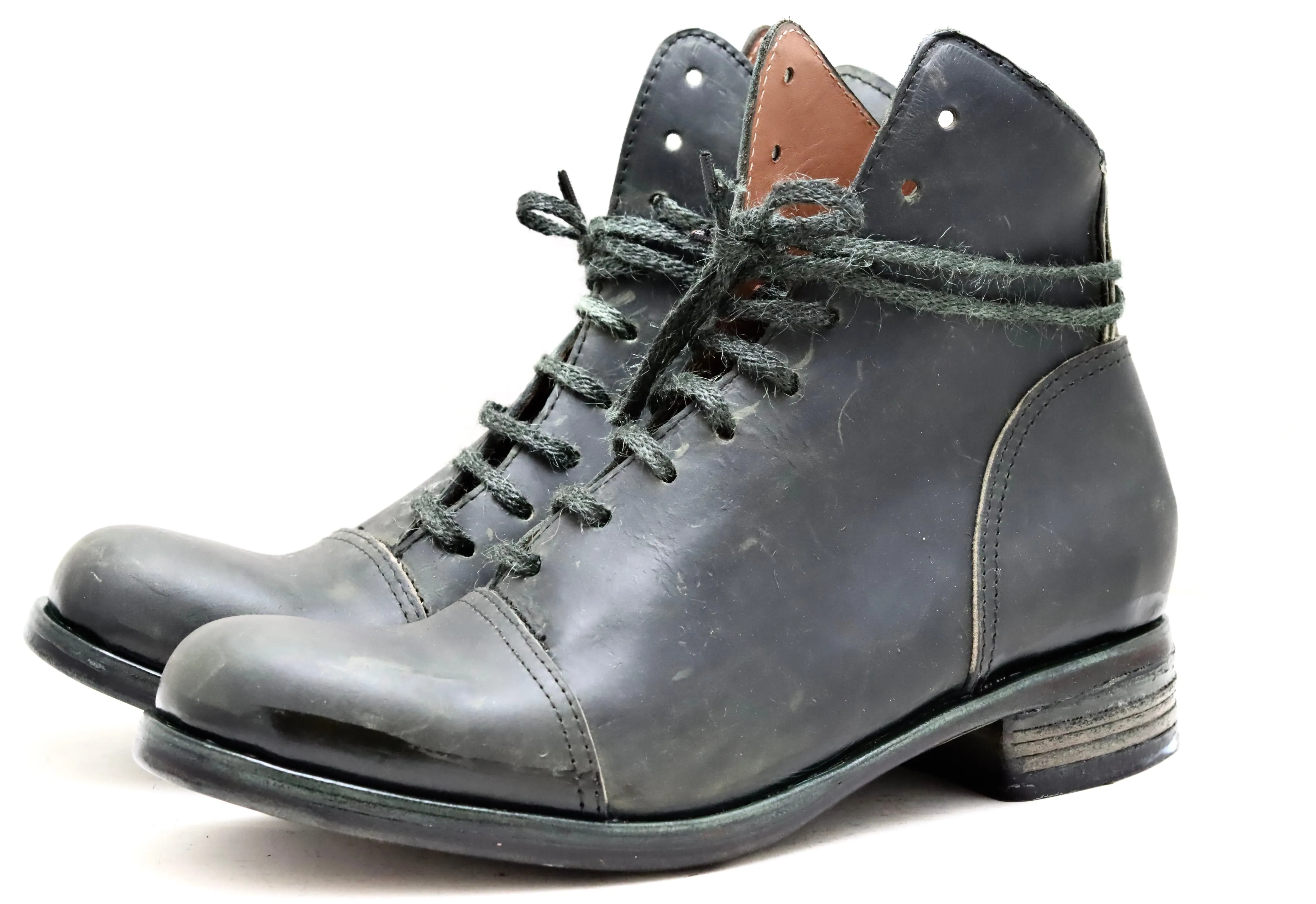 Fogey boot 2 | waxy olive | calf