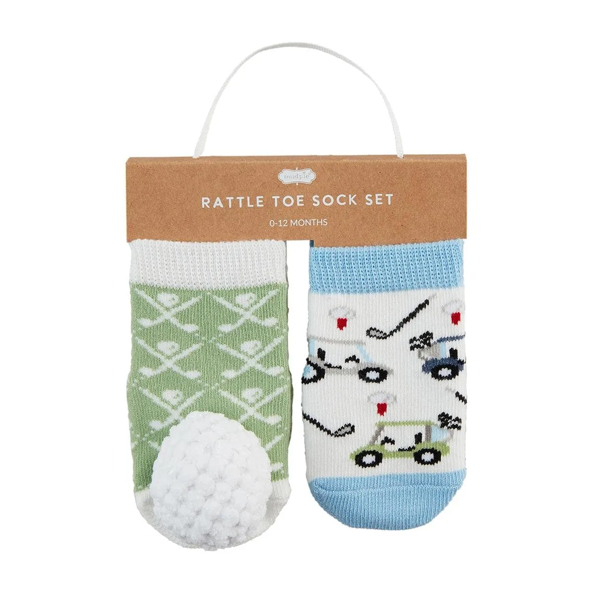 Golf Rattle Toe Sock Sets - $16.50 per set