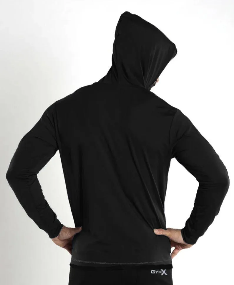 Gymx Black Hoodie - Sale