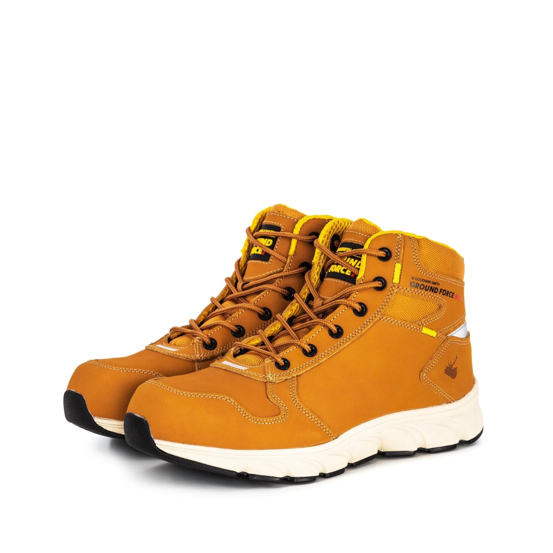 Premium Harley Honey S3 SRC Safety Boots - EN ISO 20345:2011 Certified for Comfort and Protection