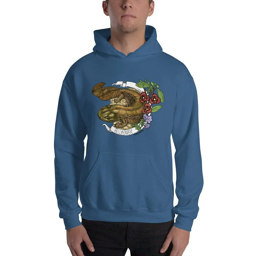 Hellbender Snot Otter Banner Unisex Hoodie