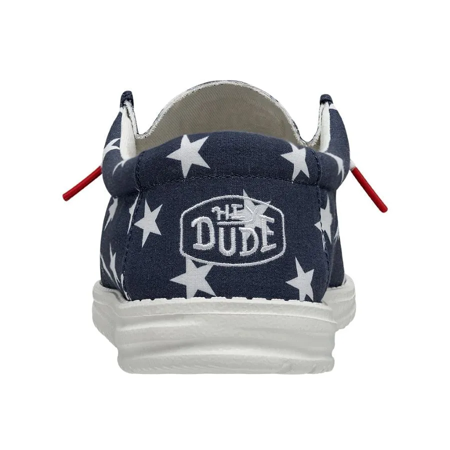 'Hey Dude' Men's Wally Patriotic - American Flag