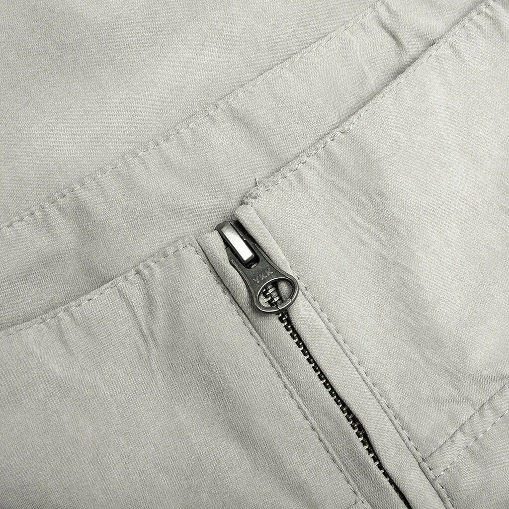 HTG Branded Quarter Zip - Grey