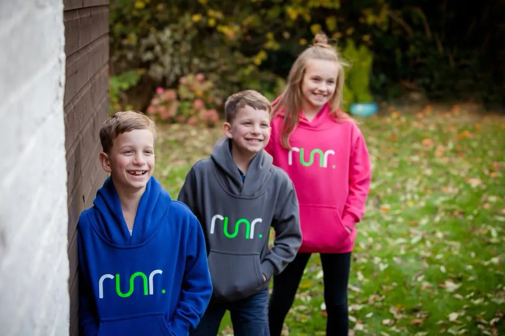 Junior Runr Hoodie - Blue