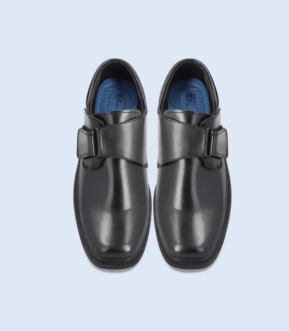 KB0050-BLACK-Boys Casual School Shoes