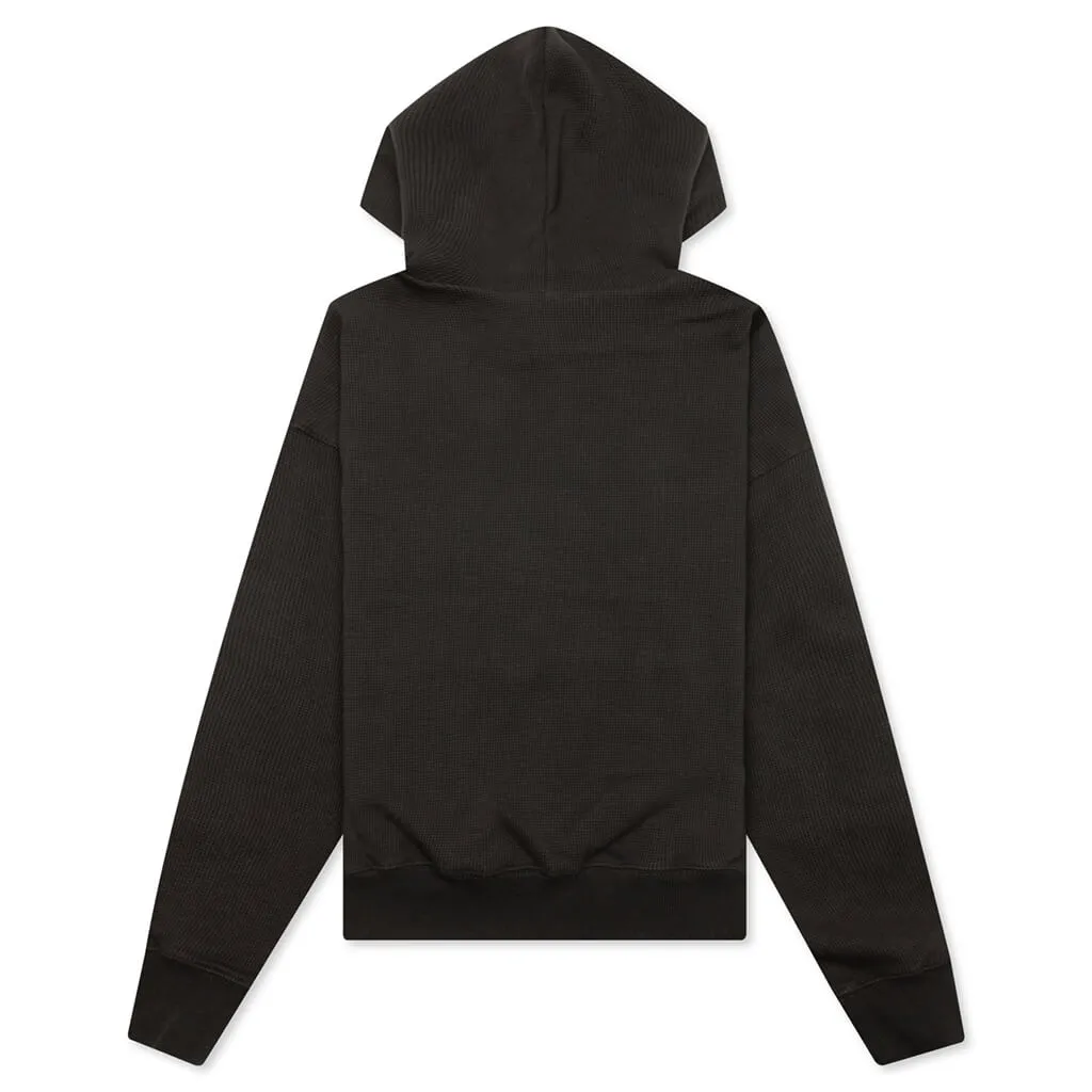 Kid's Essential Hoodie - Off Black