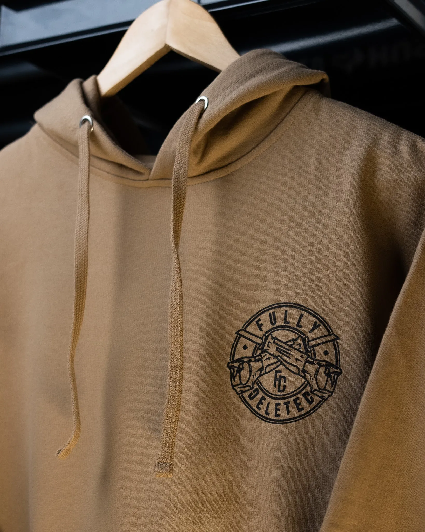 Legalize Deleted Diesels: Tan Hoodie for Diesel Enthusiasts