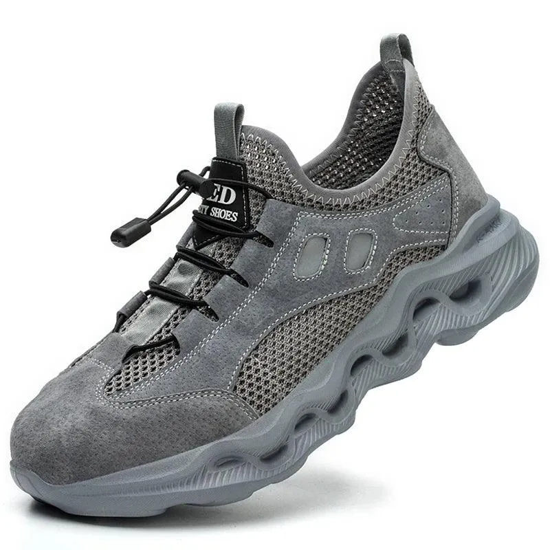 Men's Casual Safety Shoes: CSR22 - Breathable Work Sneakers