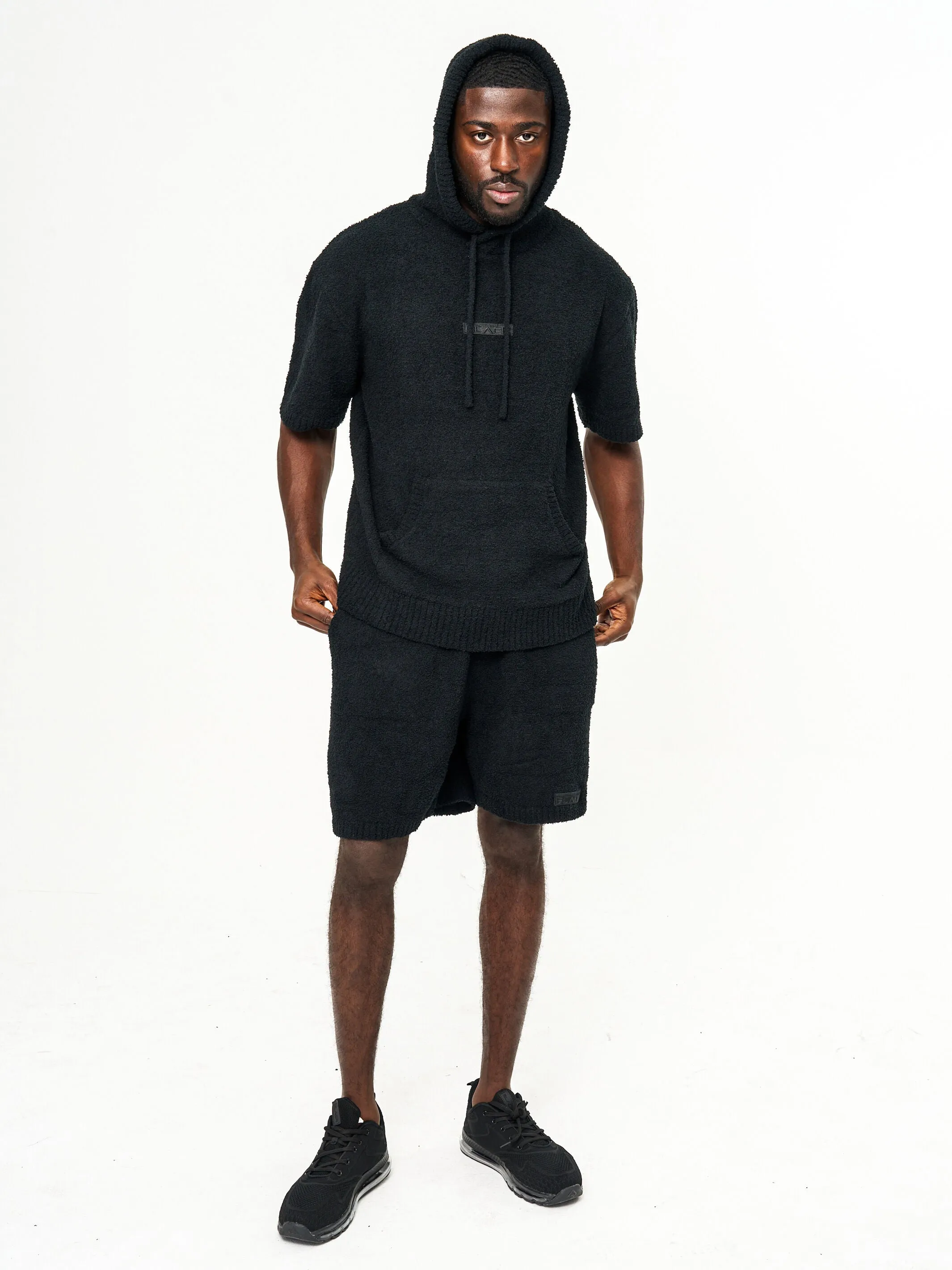 Men's Cozy Short Sleeve Hoodie