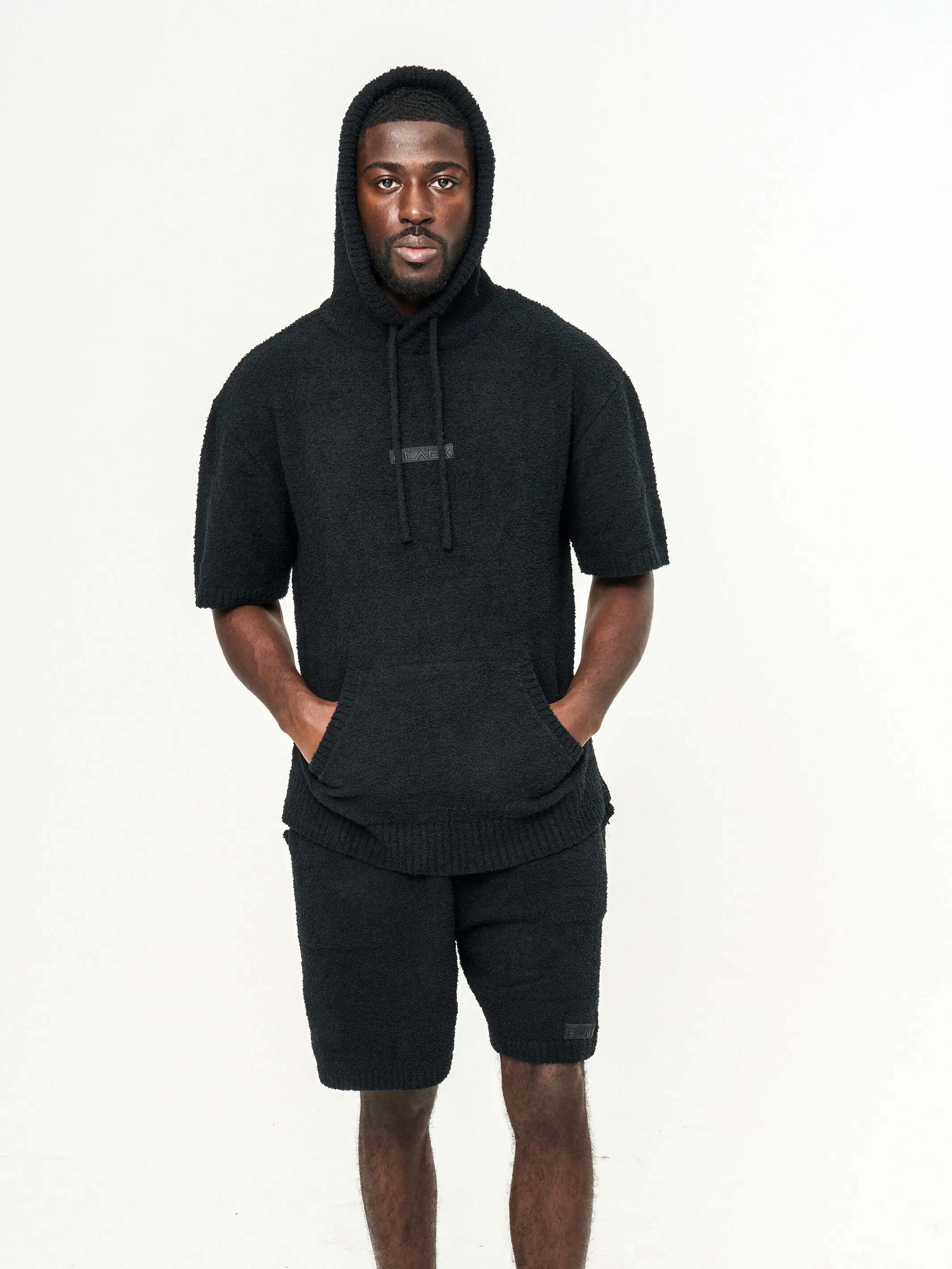 Men's Cozy Short Sleeve Hoodie