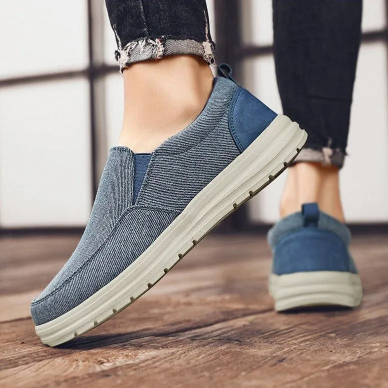 Men's Lightweight Canvas Anti-skid Breathable Casual Shoes (FM1222)