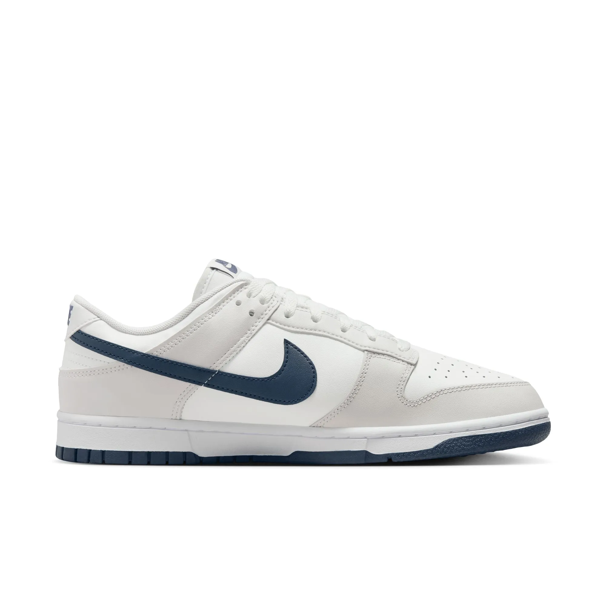 Nike Dunk Low Retro (Summit White/Midnight Navy)