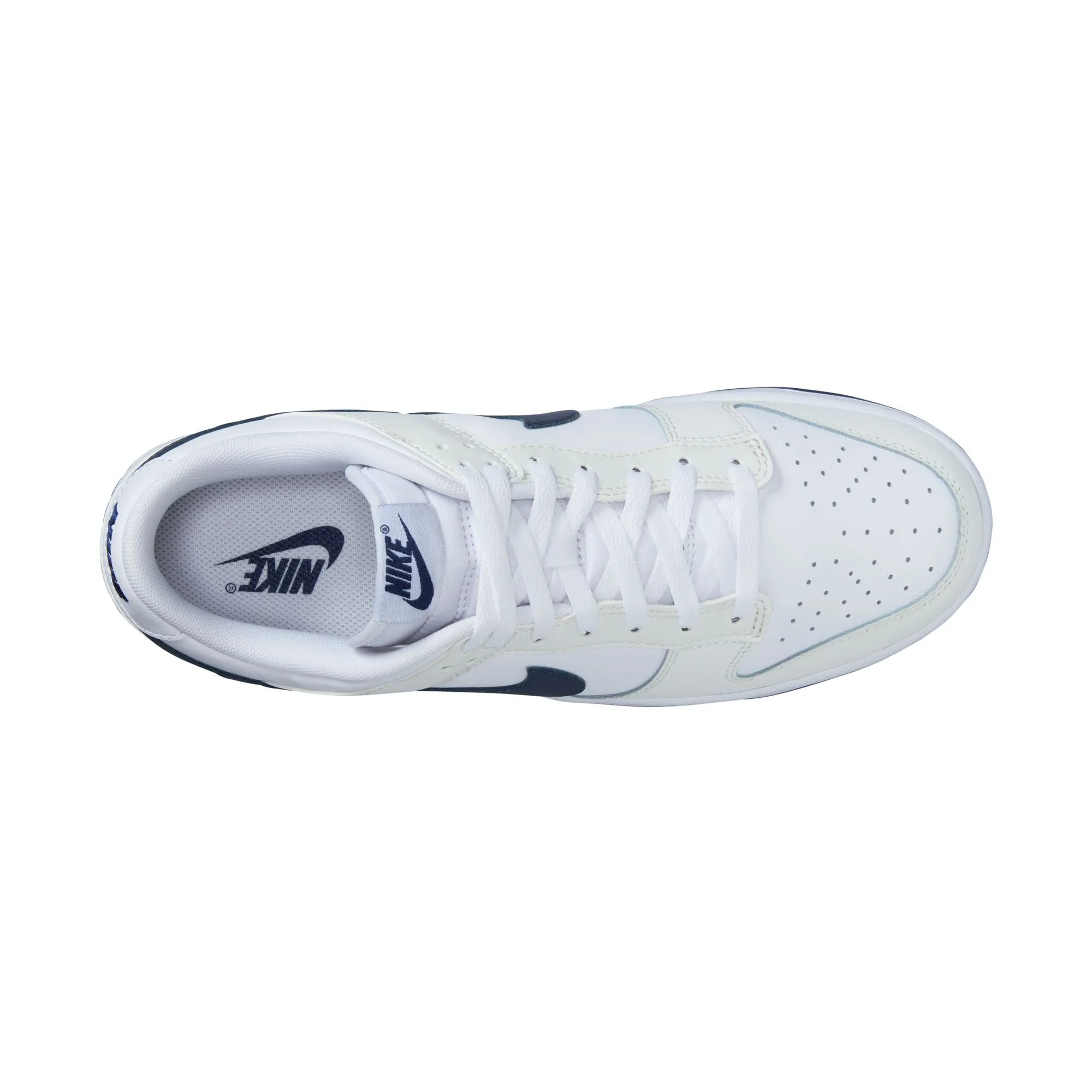 Nike Dunk Low Retro (Summit White/Midnight Navy)