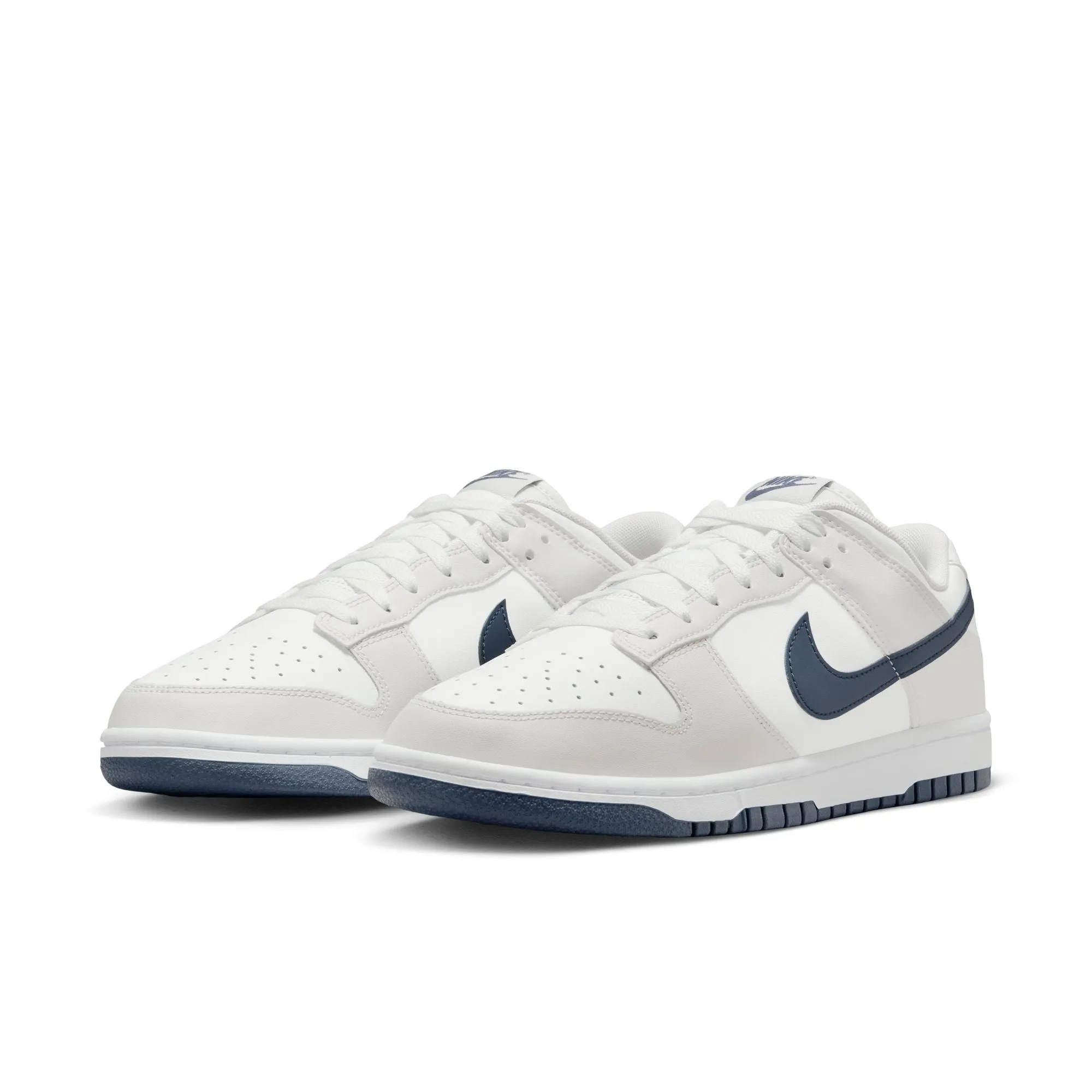 Nike Dunk Low Retro (Summit White/Midnight Navy)