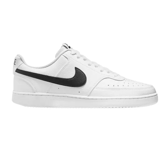 Nike Men's Court Vision Low Next Nature Shoes - White / Black