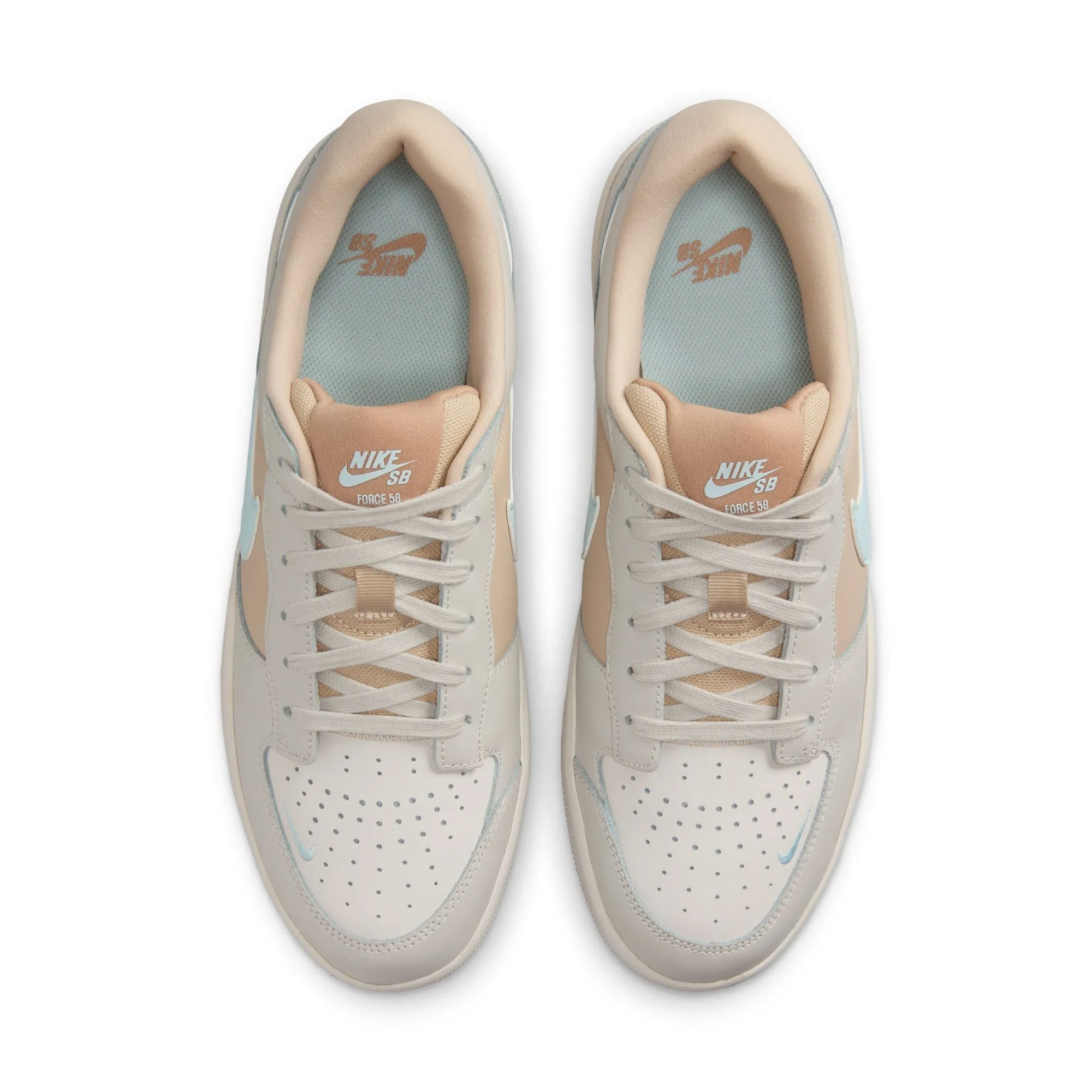 Nike SB Force 58 Premium - Lt Bone/Glacier Blue-Sanddrift-Hemp