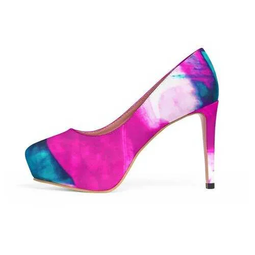 Pink Fushion Style Platform Shoes