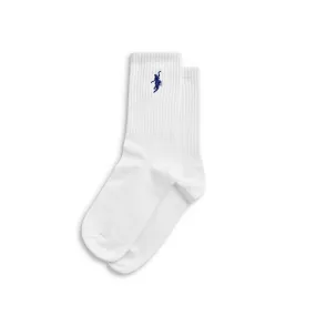 Polar Skate Co. No Comply Socks White/Blue