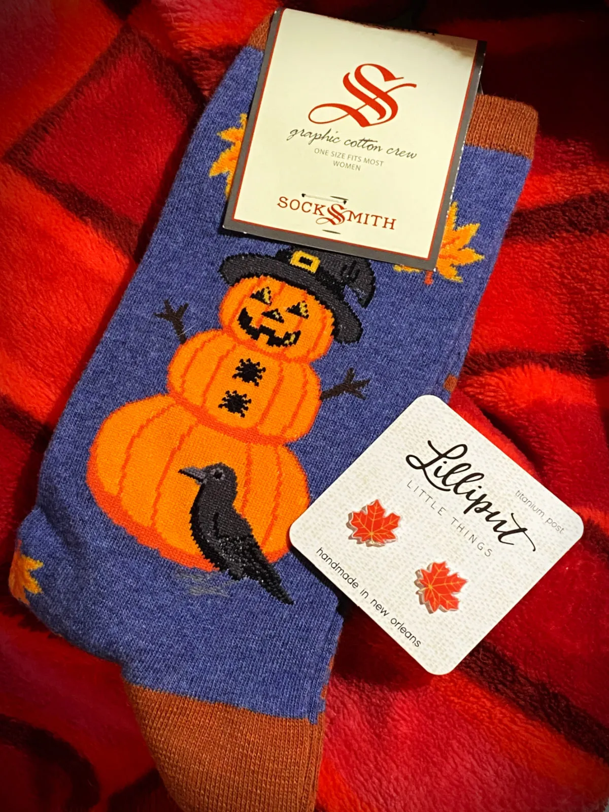 Pumpkinman Socks