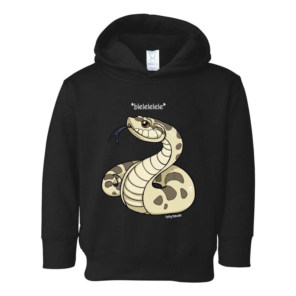 Silly Hognose Snake Toddler Pullover Hoodie