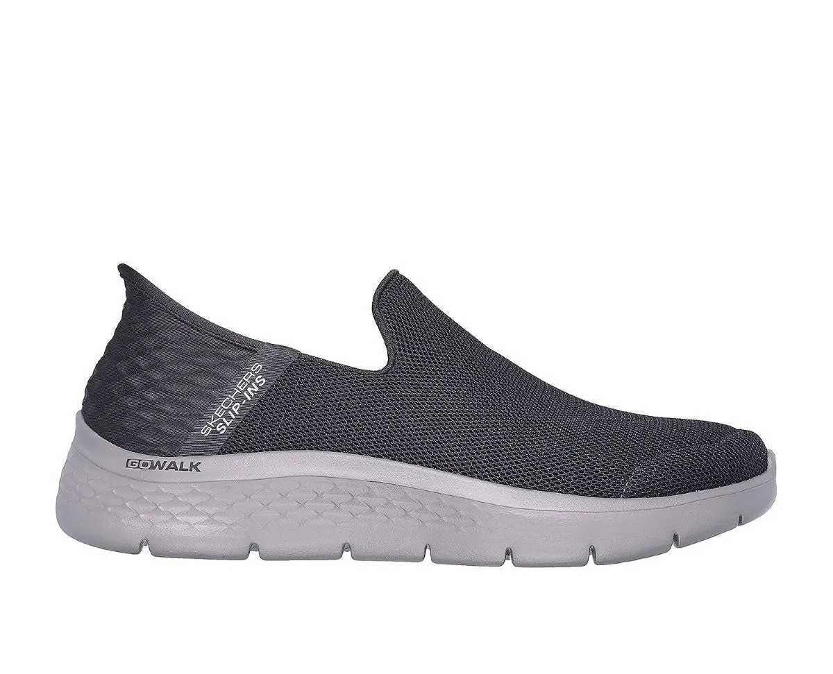 'Skechers' Men's Slip-ins: GO WALK Flex-No Hands - Dark Grey