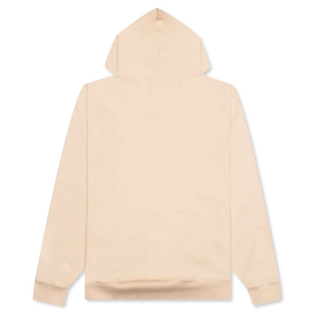 Sportswear Collection Essentials Women's Oversized Fleece Hoodie - Sanddrift/White