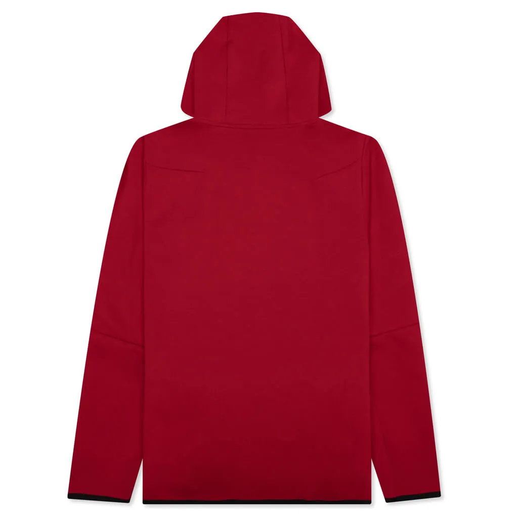 Sportswear Tech Fleece Pullover Hoodie - Gym Red/Black