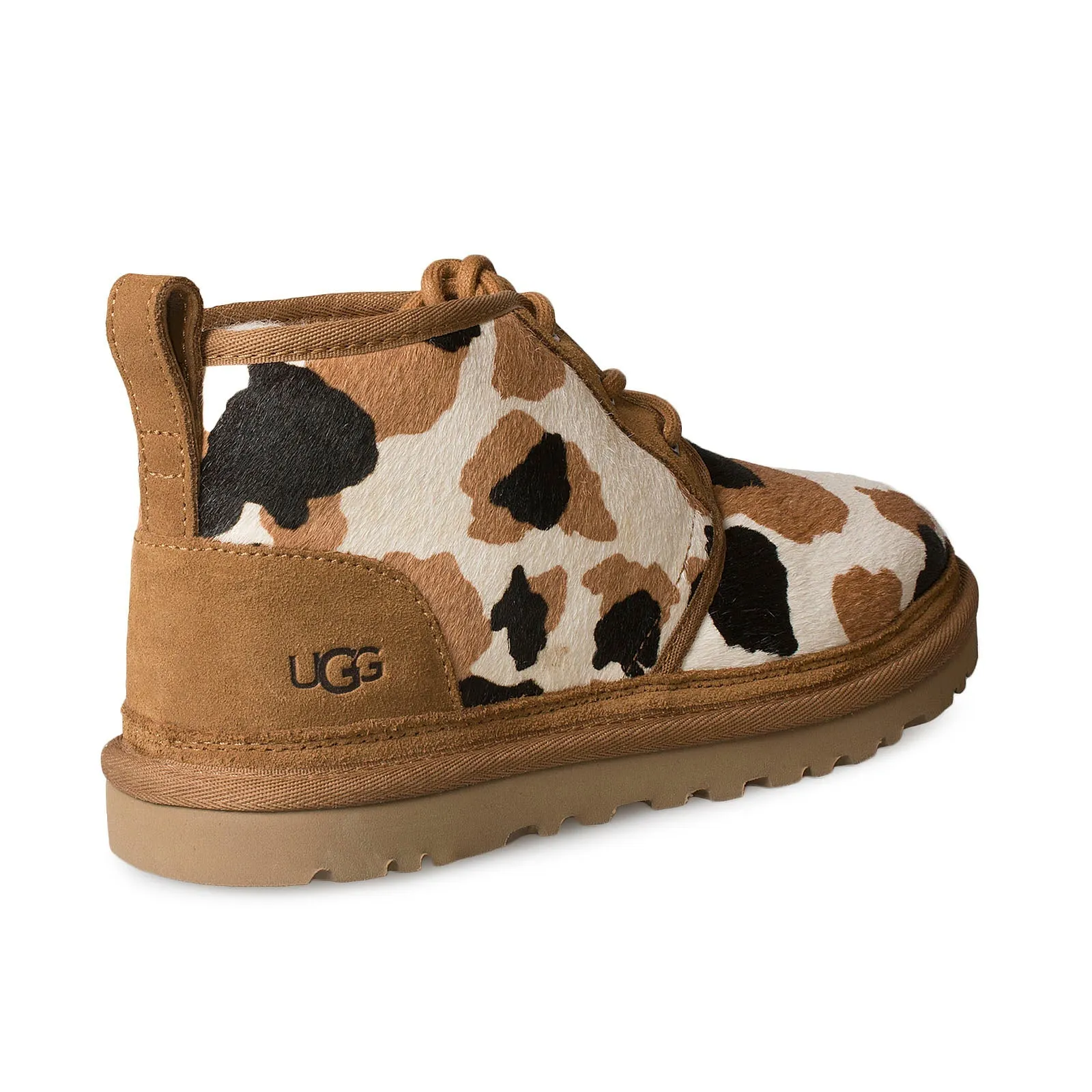 UGG Neumel Cow Print Chestnut Boots - Men's