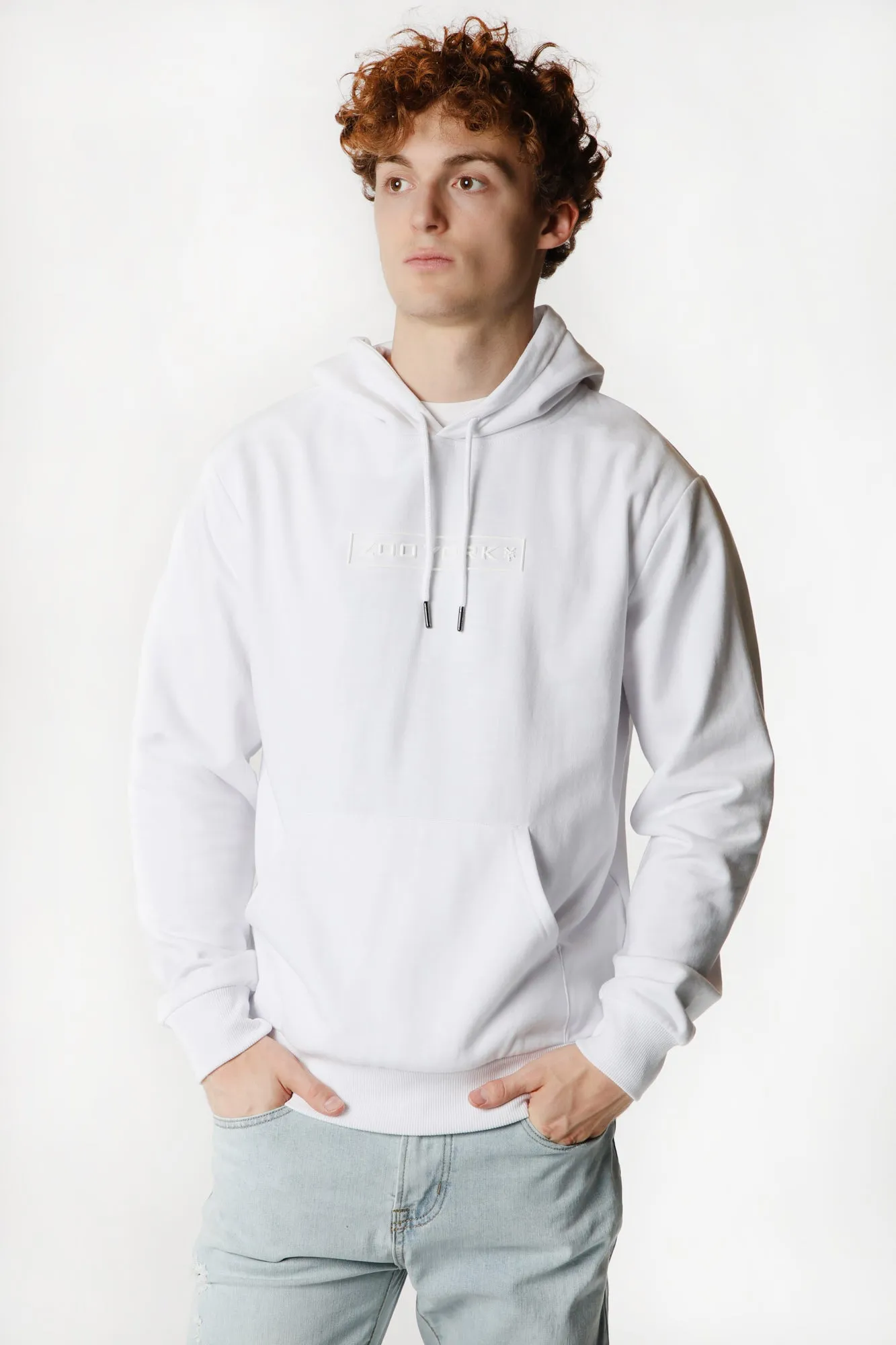 Zoo York Mens Tonal Logo Hoodie